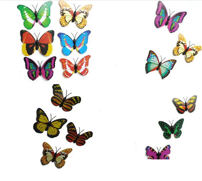 Colorful 3D Artificial Butterflies For Dummy Crafts, Weddings, And Parties  Perfect Floral Butterfly Wall Decoration And Feather Butterfly Butterfly  Wall Decor From Happylives, $7.29